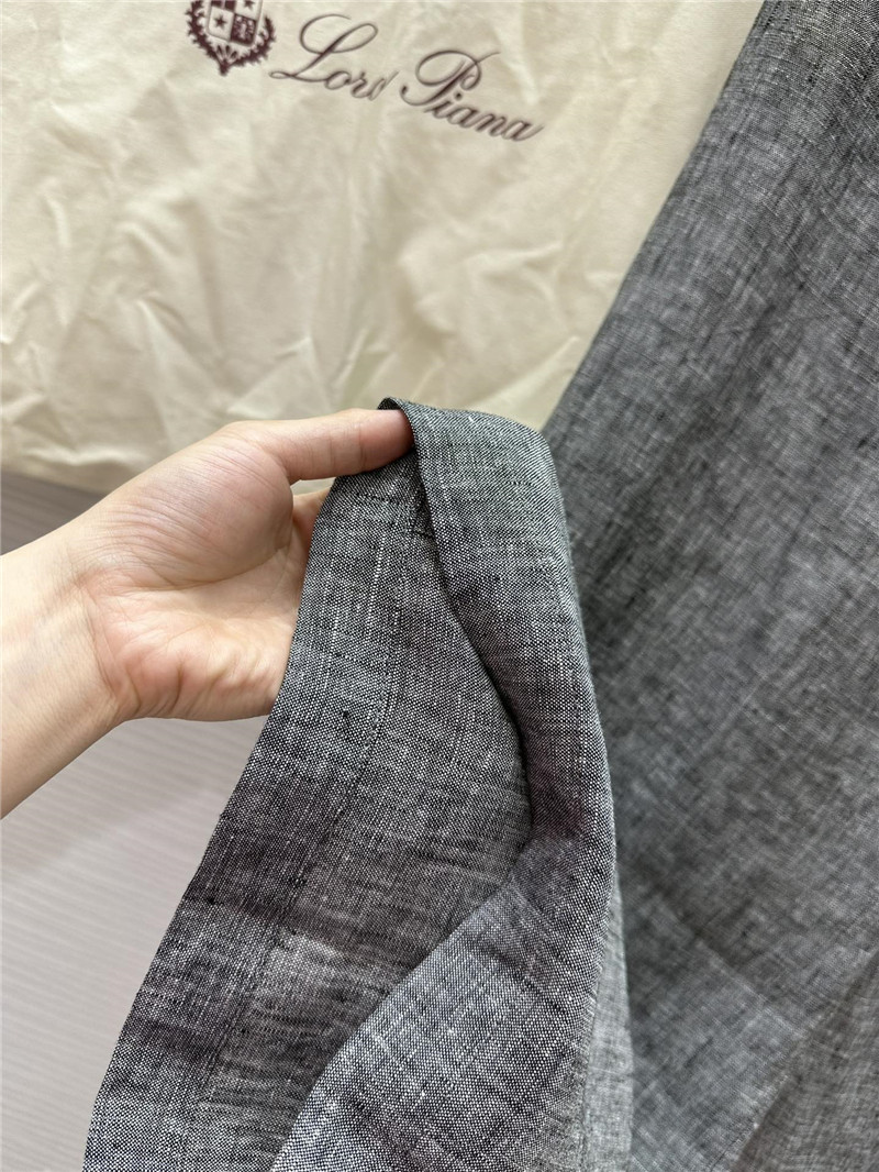 L0r0 P1ana linen wide-leg trousers replica clothing sites