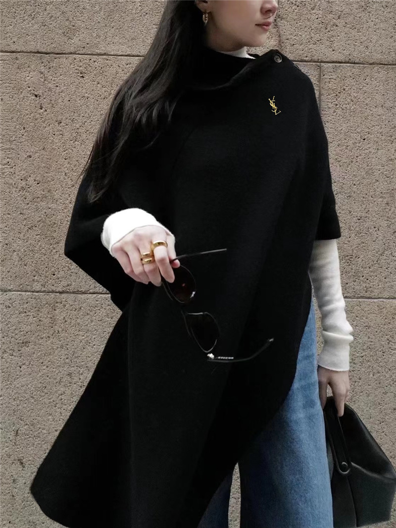 Y51 wool knitted cape replica designer clothes