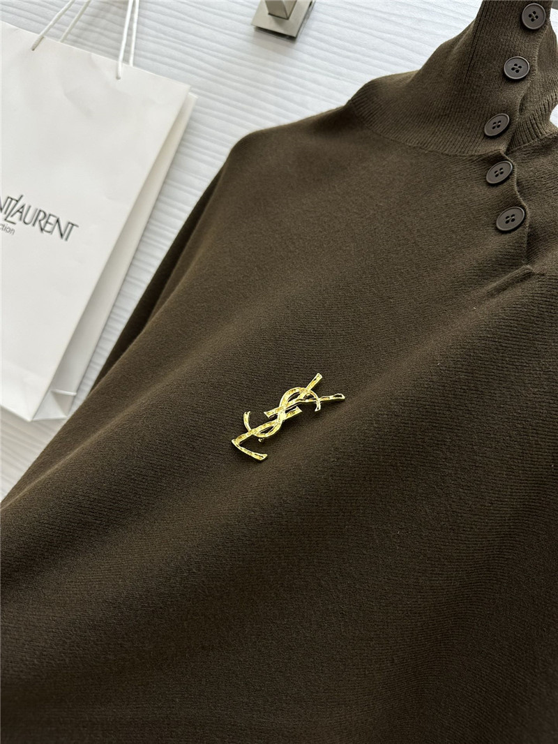 Y51 wool knitted cape replica designer clothes