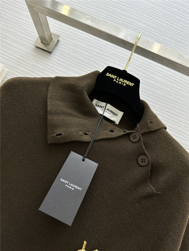 Y51 wool knitted cape replica designer clothes