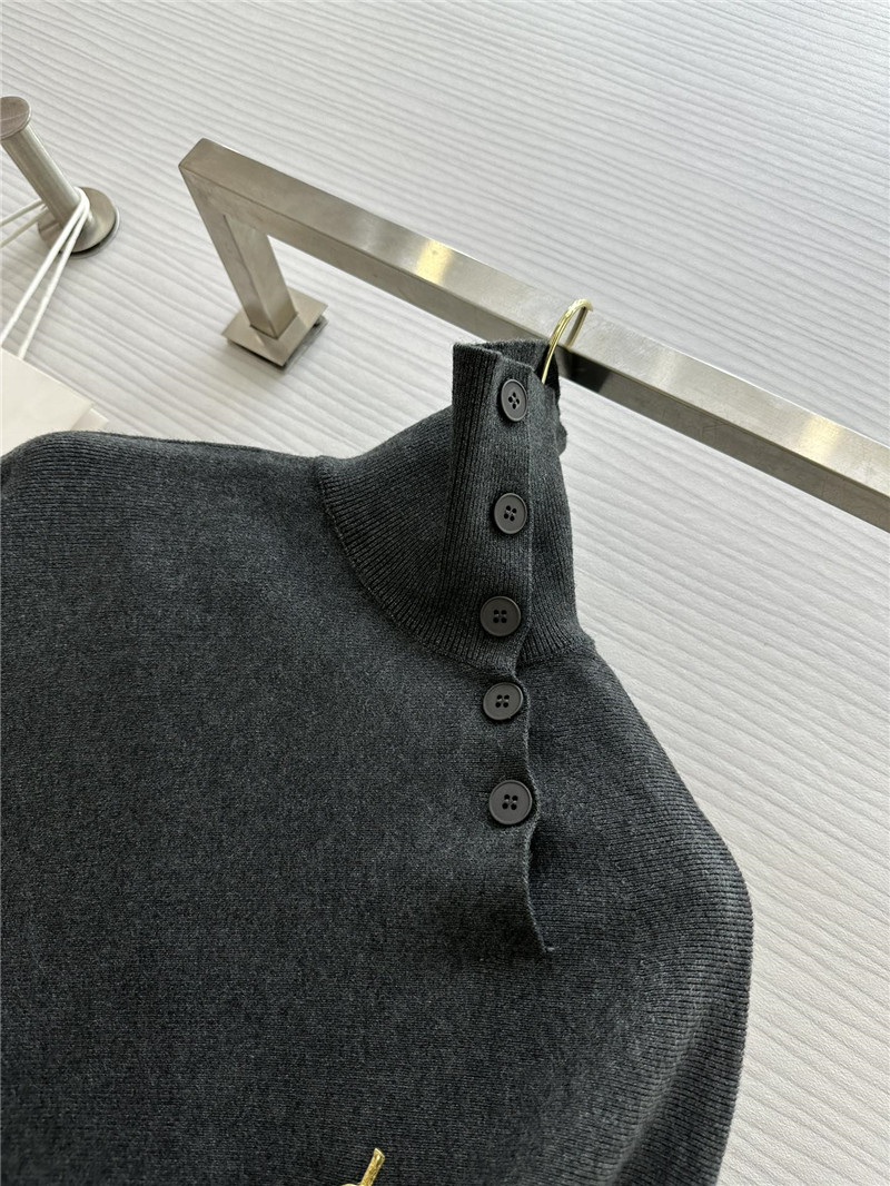 Y51 wool knitted cape replica designer clothes