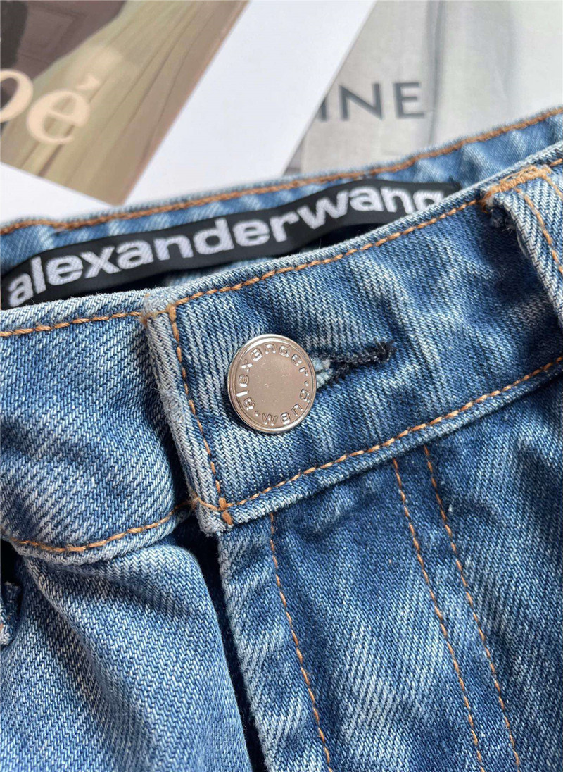 A1exa*der wang wide-leg jeans replicas clothes