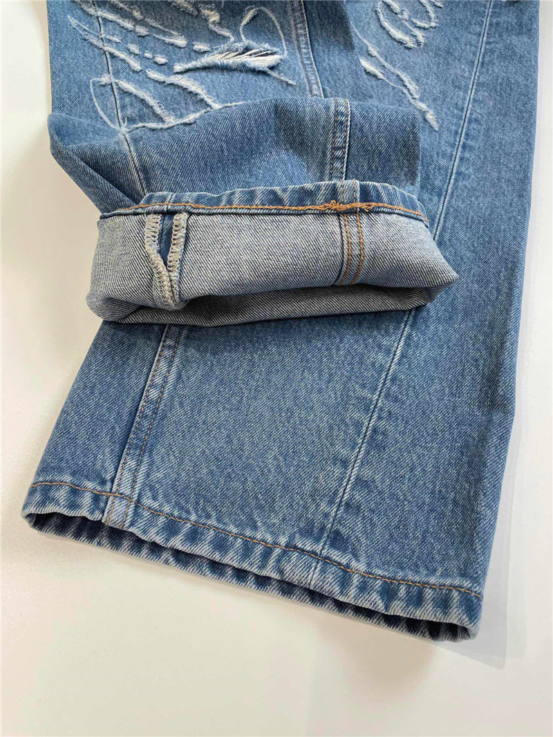 A1exa*der wang wide-leg jeans replicas clothes