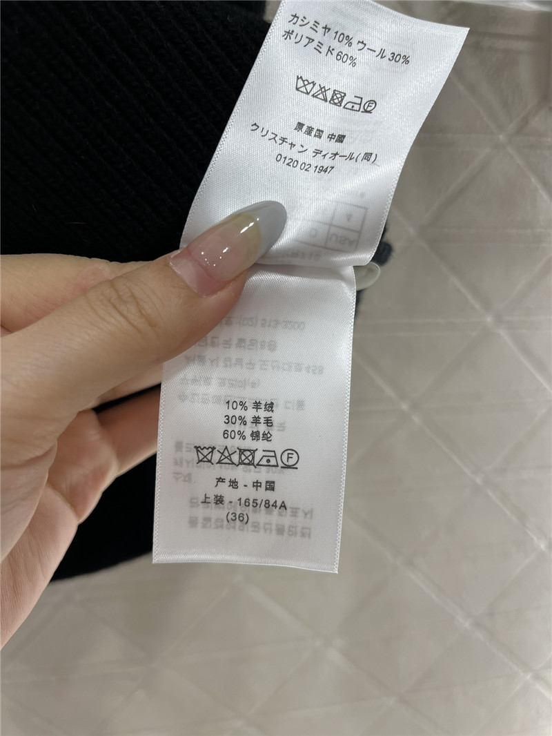 D10r D10ralps short-sleeved wool top black