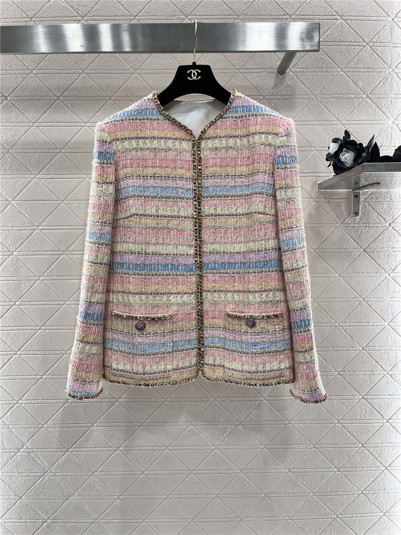 Ch**el woven wool coat cheap replica designer clothes