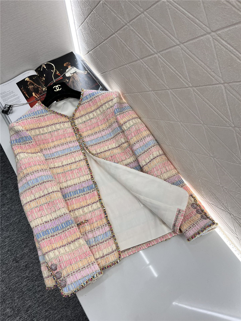 Ch**el woven wool coat cheap replica designer clothes