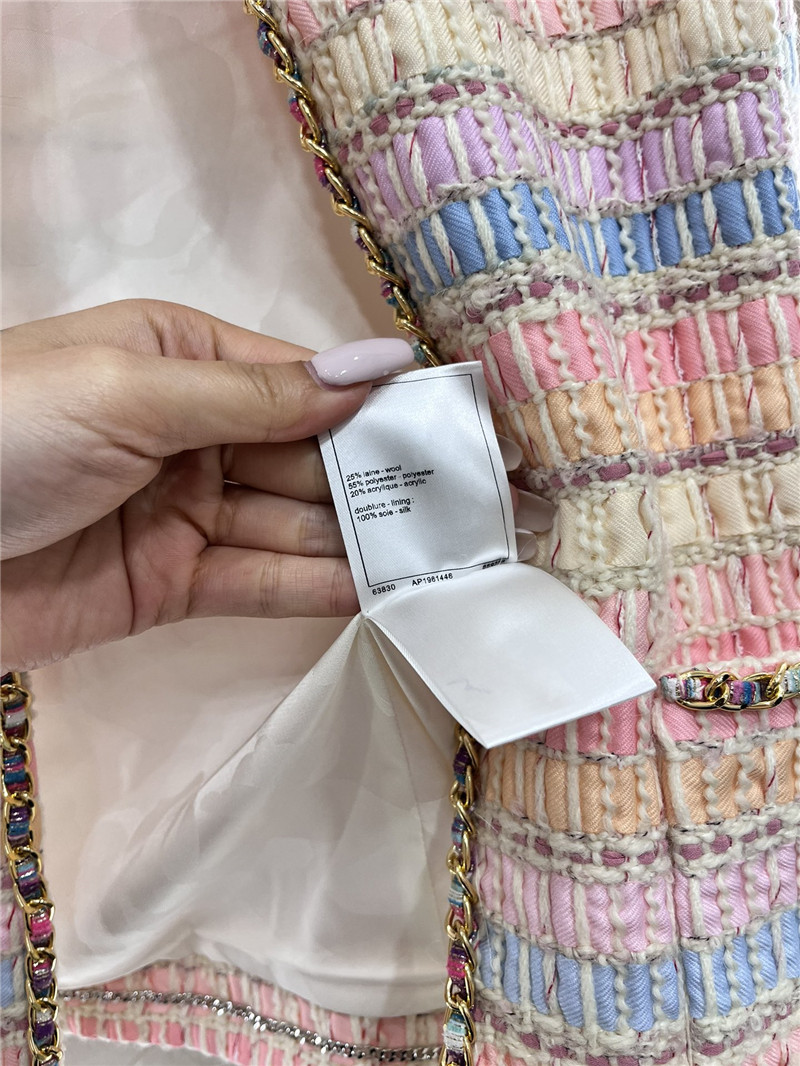 Ch**el woven wool coat cheap replica designer clothes