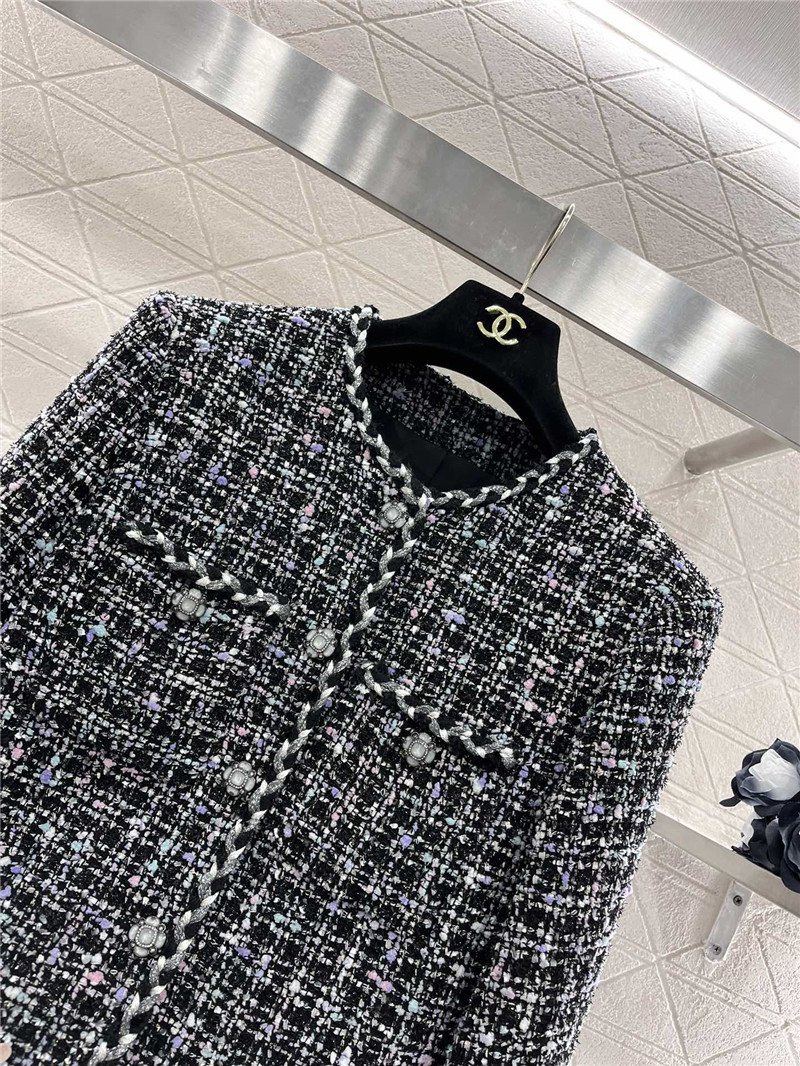 Ch**el woven short coat replica clothing sites