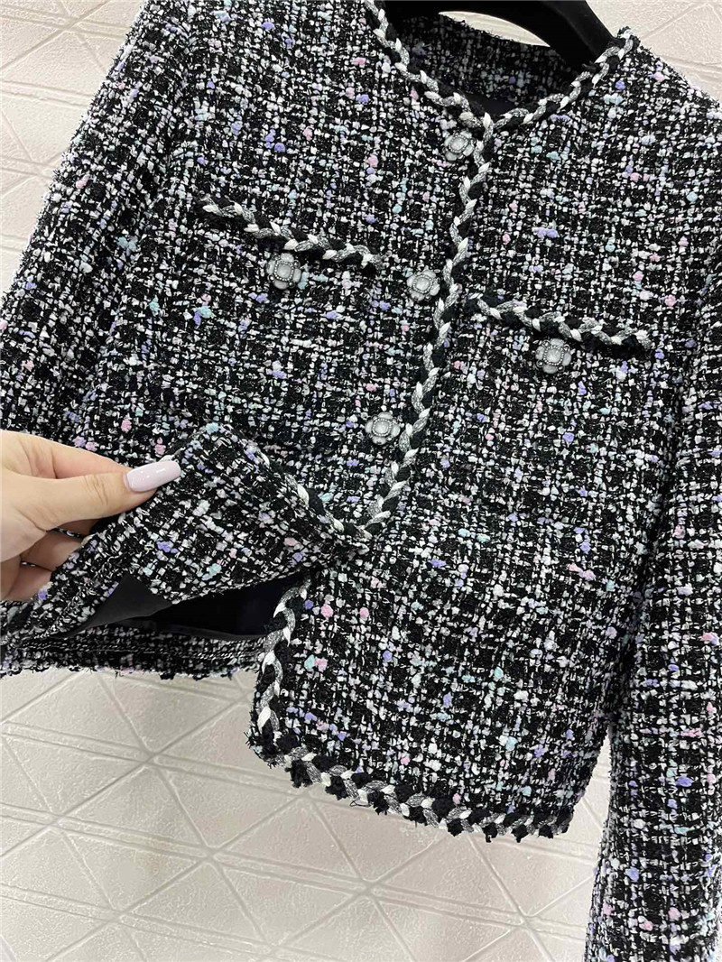 Ch**el woven short coat replica clothing sites