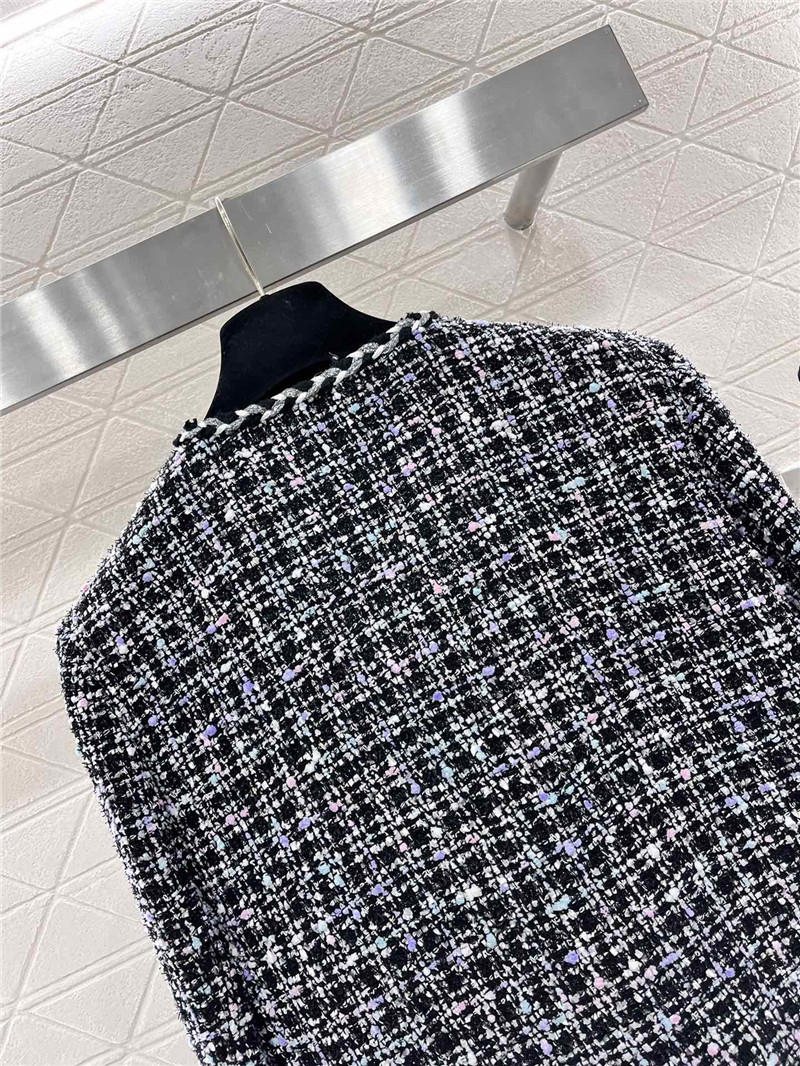 Ch**el woven short coat replica clothing sites