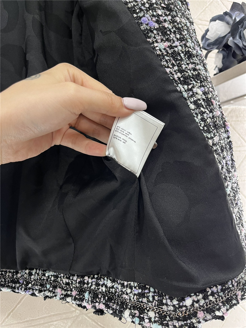 Ch**el woven short coat replica clothing sites