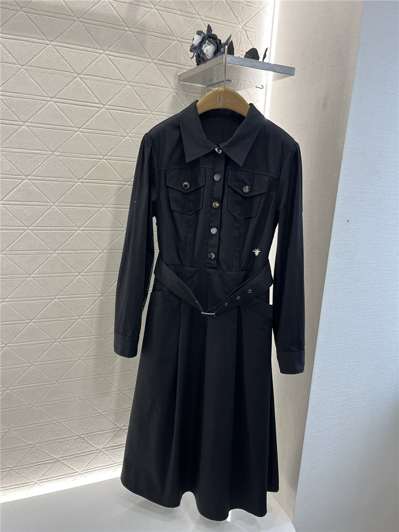 D10r long sleeve belt shirt dress replica d&g clothing