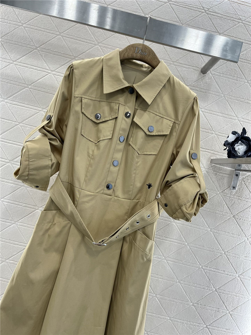 D10r long sleeve belt shirt dress replica d&g clothing