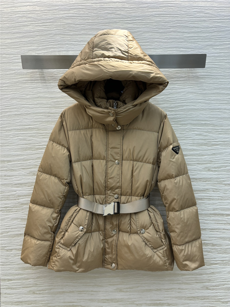 Pra*a hooded down jacket replica d&g clothing
