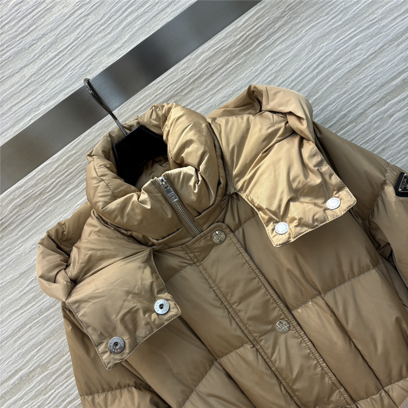 Pra*a hooded down jacket replica d&g clothing