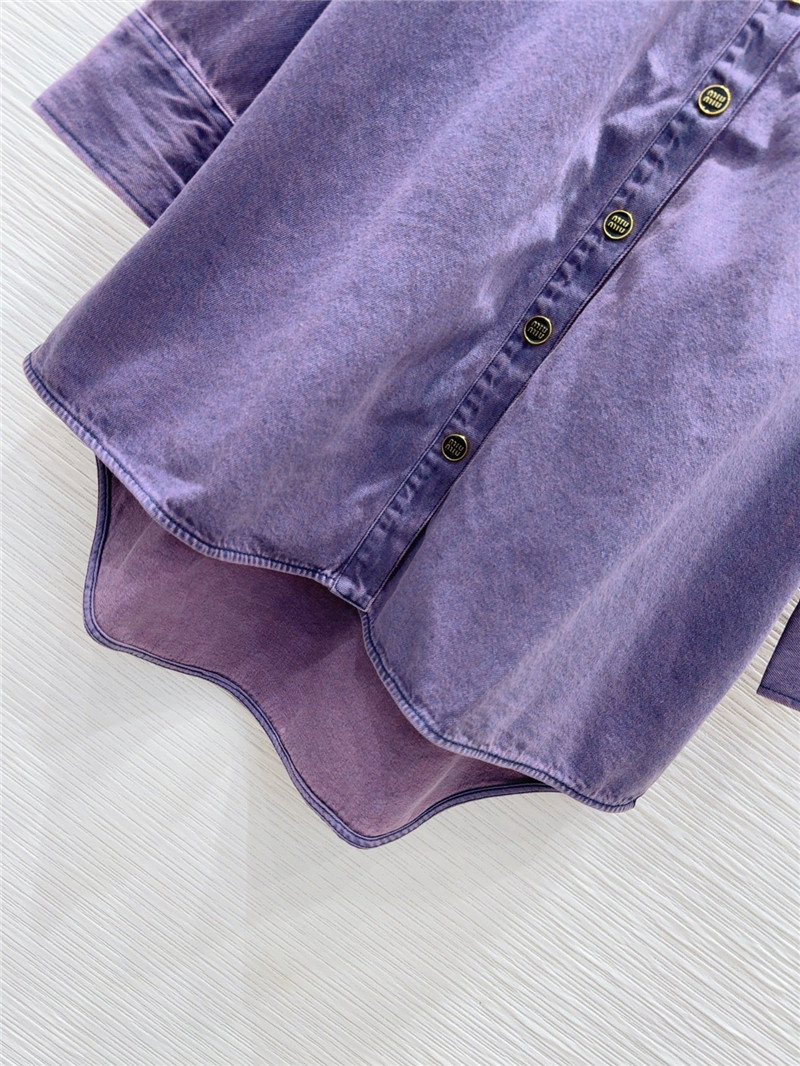 M1um1u denim jacket replica clothing sites