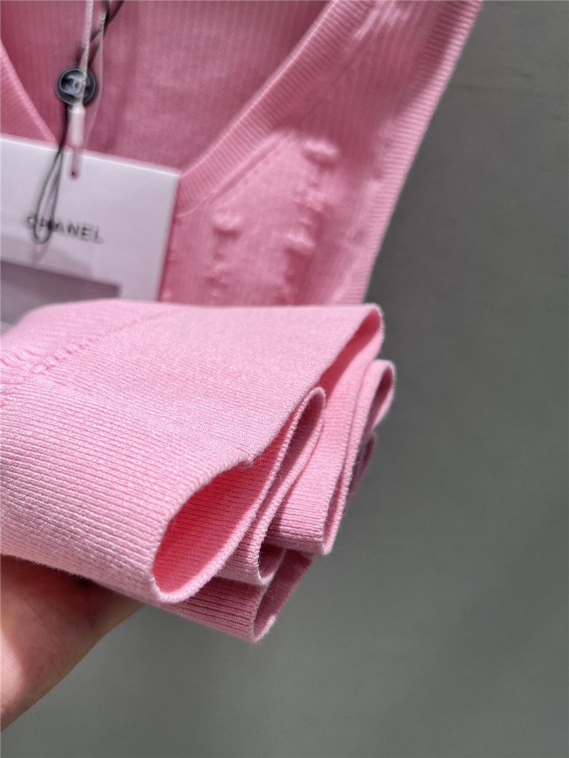 Ch**el crochet knitted vest replica d&g clothing