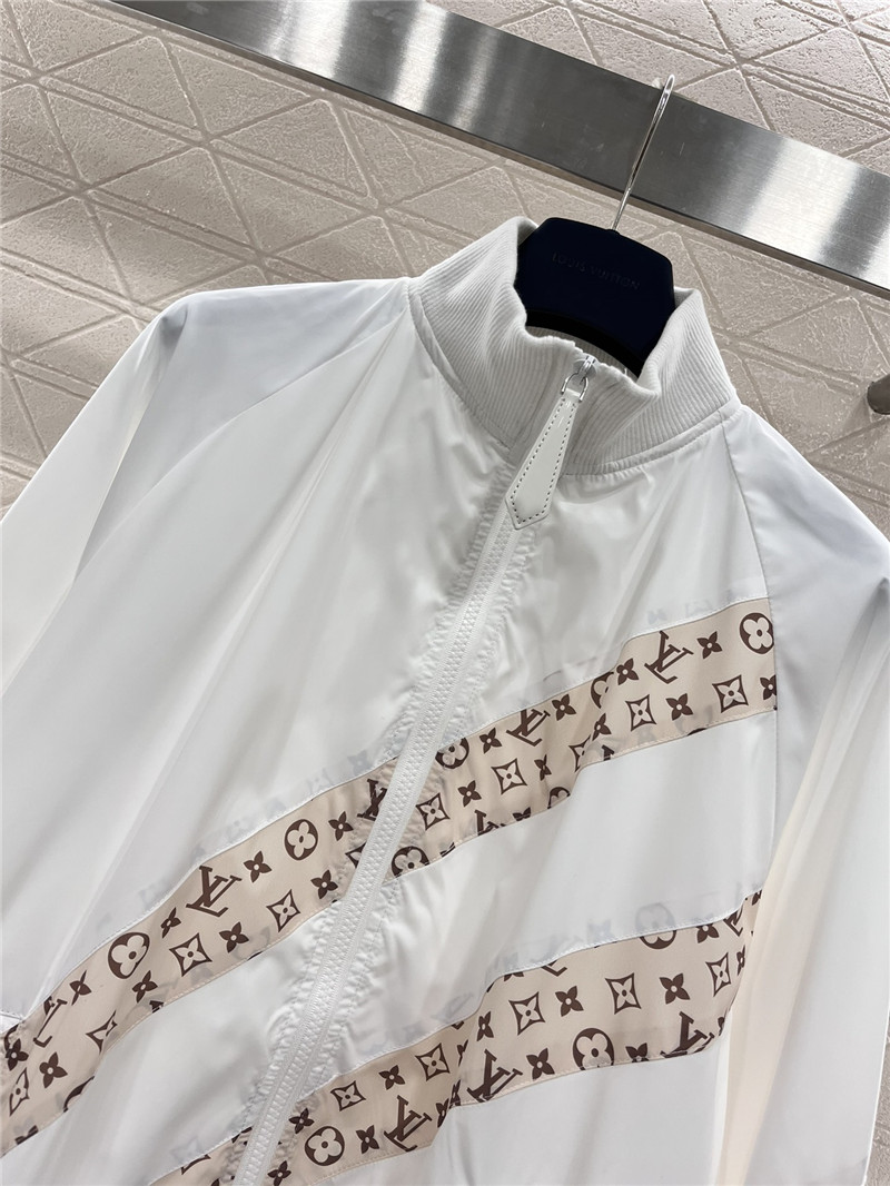 louis vuitton LV jacquard jacket replicas clothes