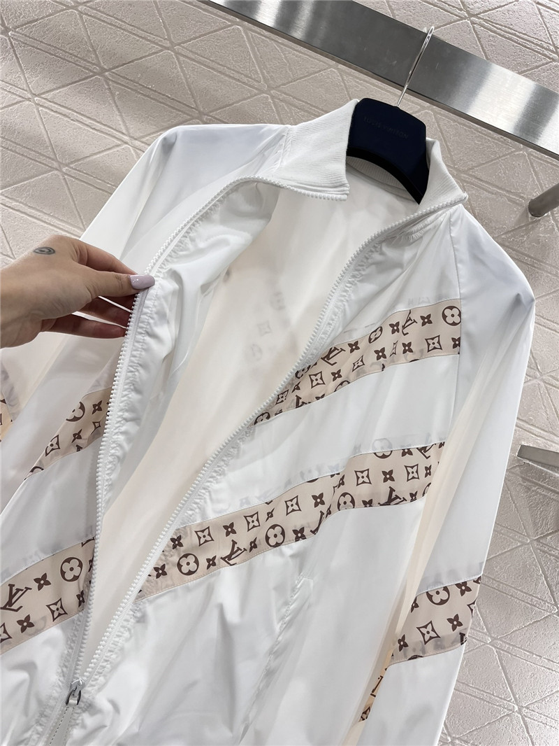 louis vuitton LV jacquard jacket replicas clothes