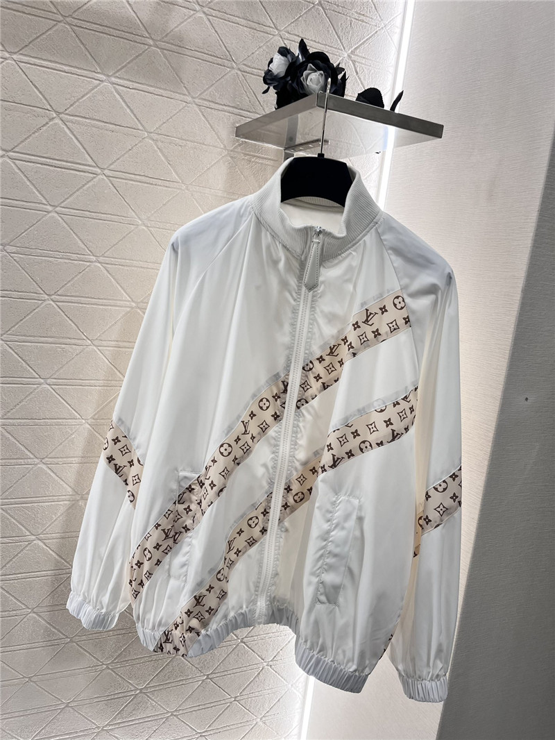 louis vuitton LV jacquard jacket replicas clothes
