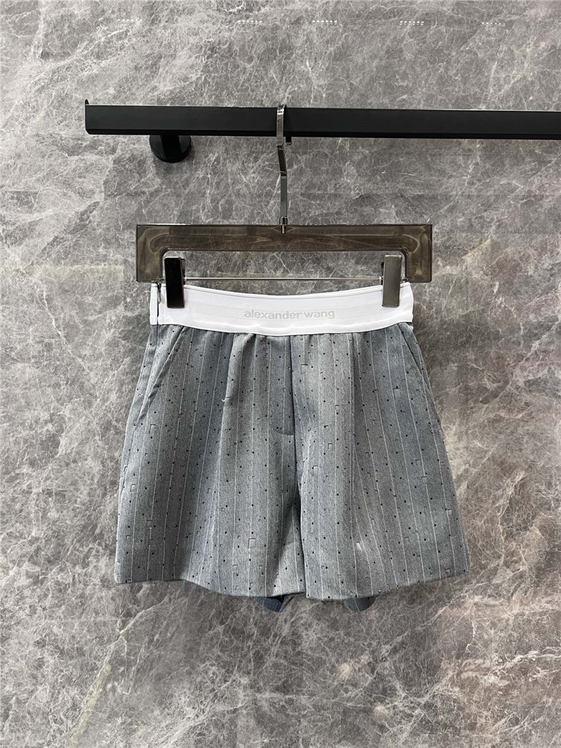 A1exa*der wang short suit jacket + shorts set replica clothes