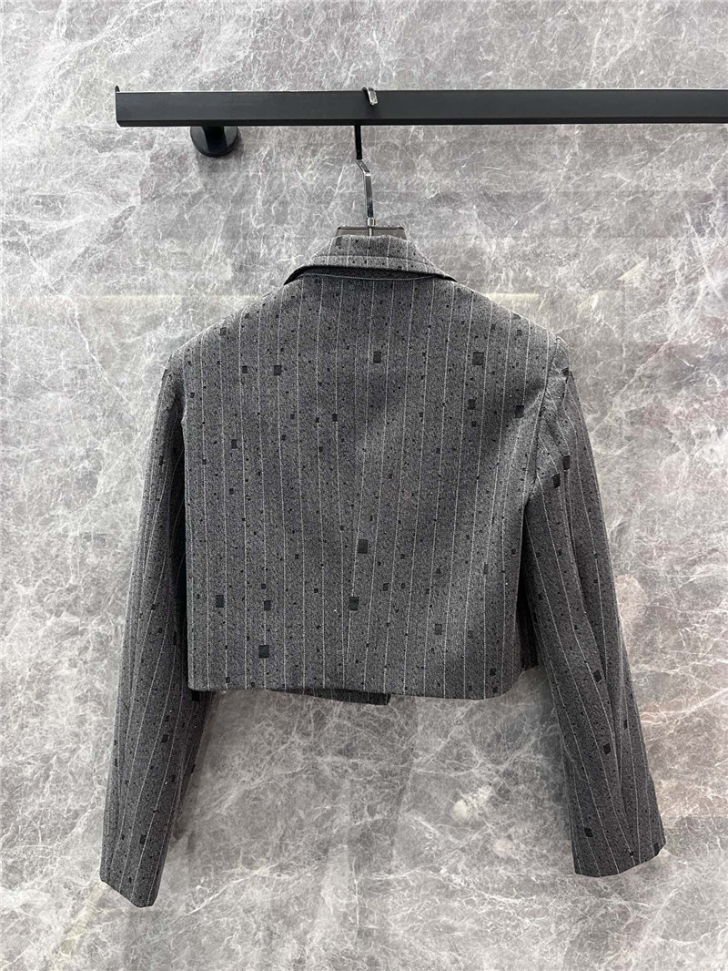 A1exa*der wang short suit jacket + shorts set replica clothes