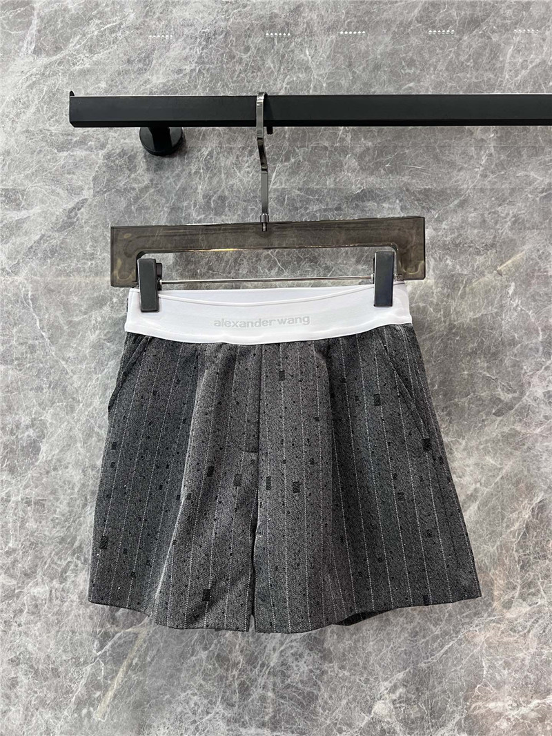 A1exa*der wang short suit jacket + shorts set replica clothes