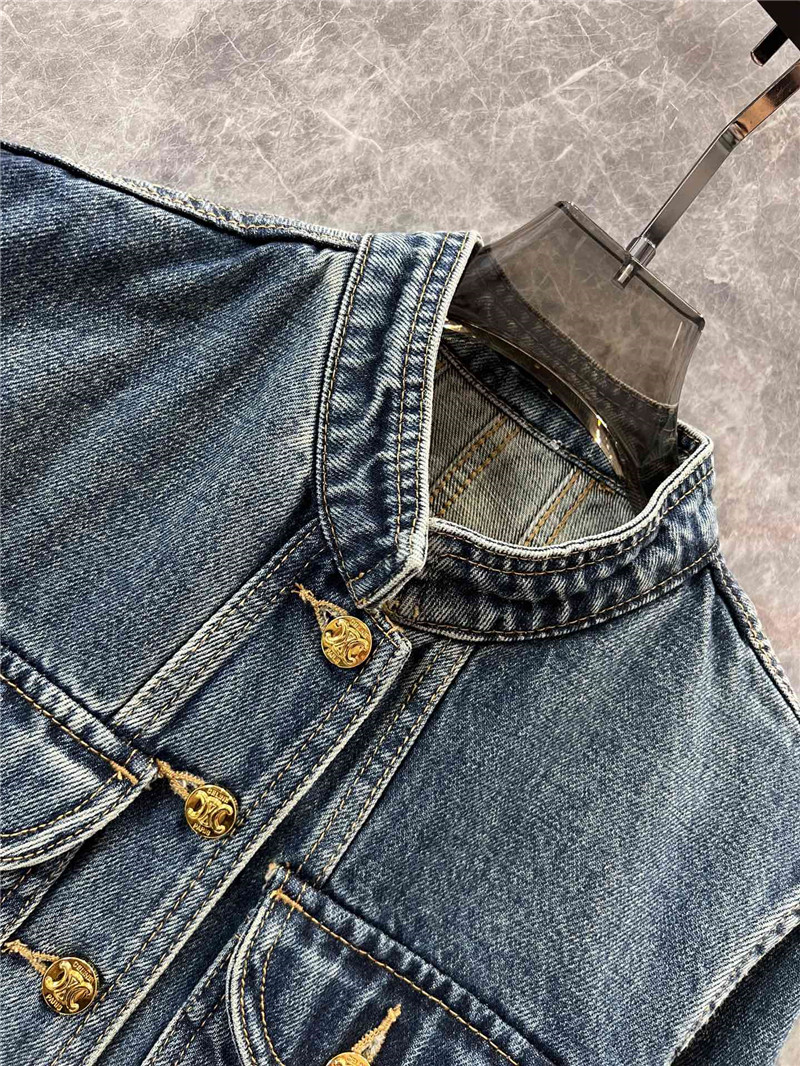 Ce1i*e denim jacket replica clothing sites