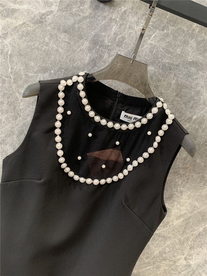 M1um1u sleeveless dress cheap replica designer clothes