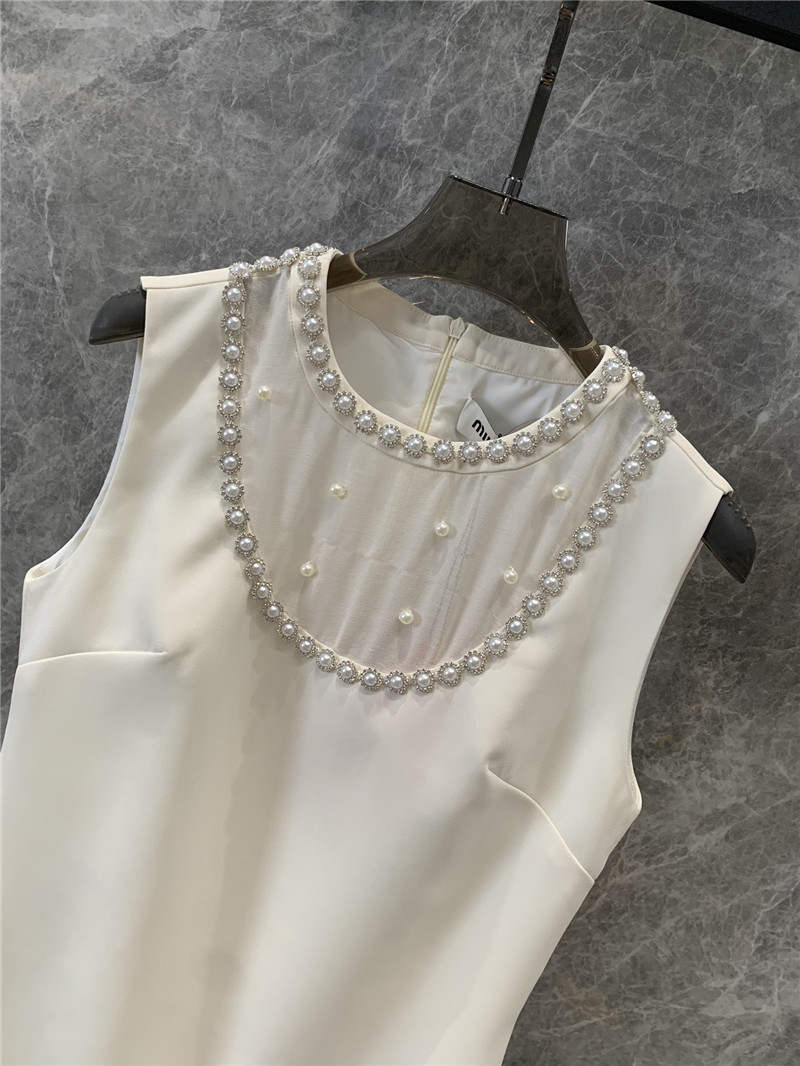 M1um1u sleeveless dress cheap replica designer clothes