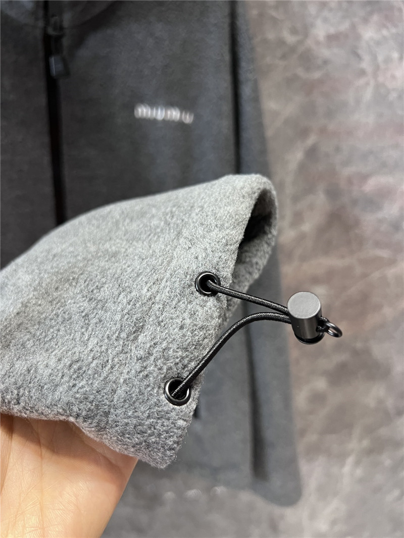 M1um1u stand collar jacket replica designer clothes