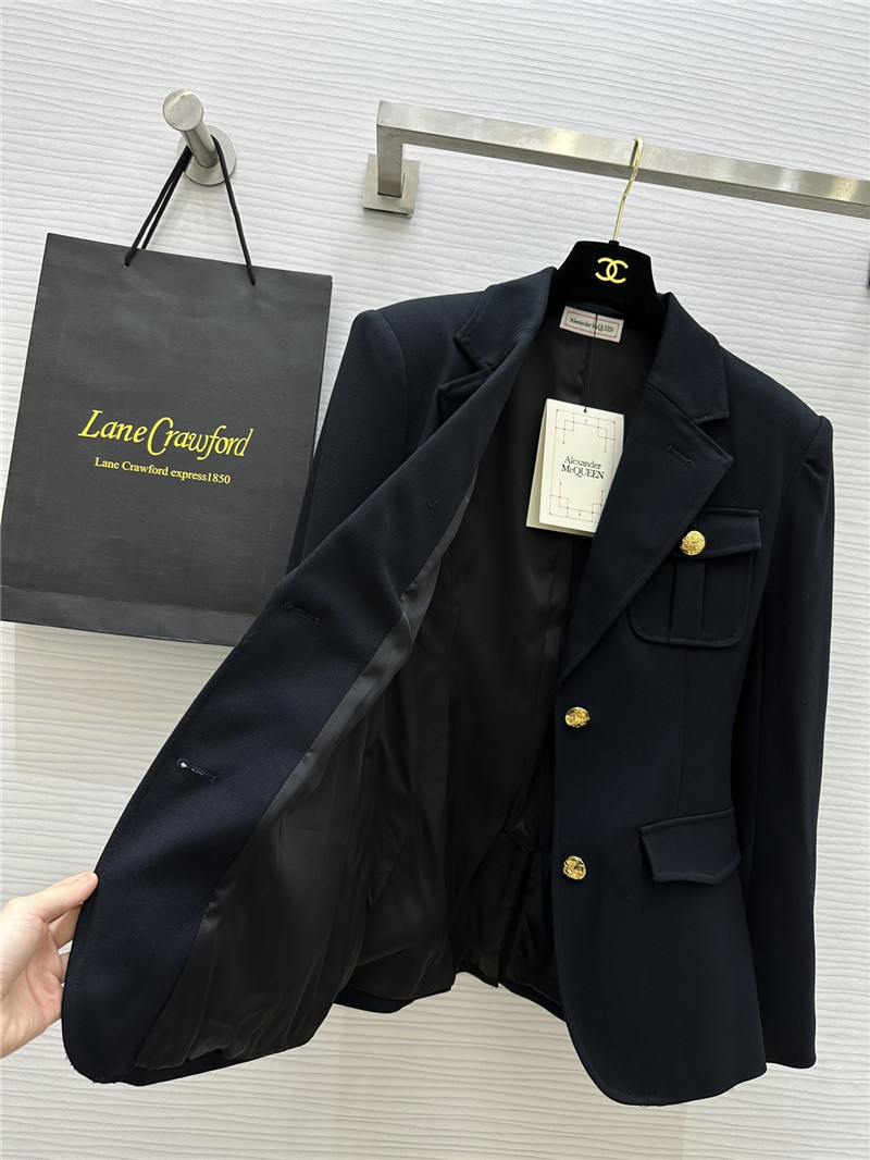 a1exa*der Mcqv*en suit jacket replica d&g clothing