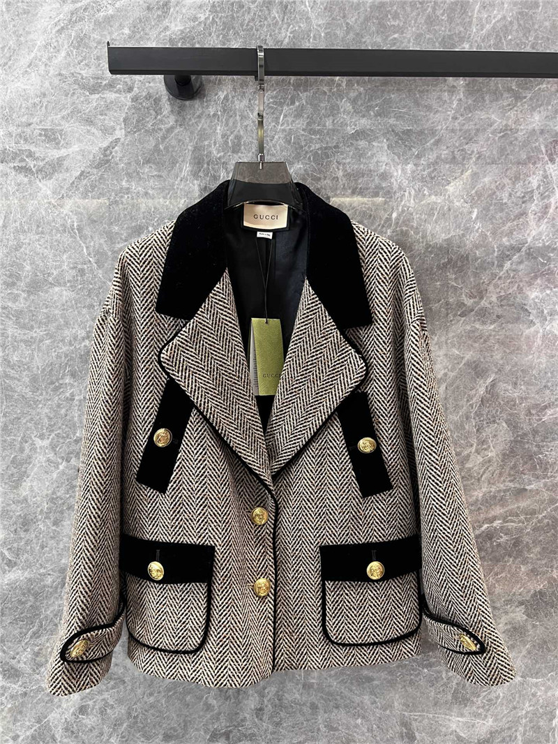 Gvc*1 preppy silhouette coat replica d&g clothing