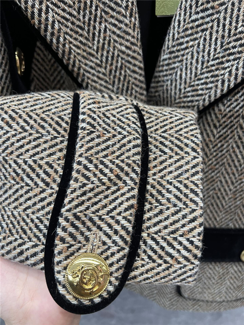 Gvc*1 preppy silhouette coat replica d&g clothing