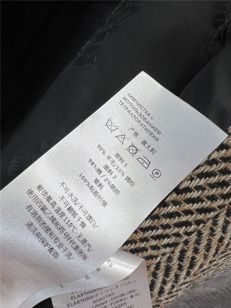 Gvc*1 preppy silhouette coat replica d&g clothing