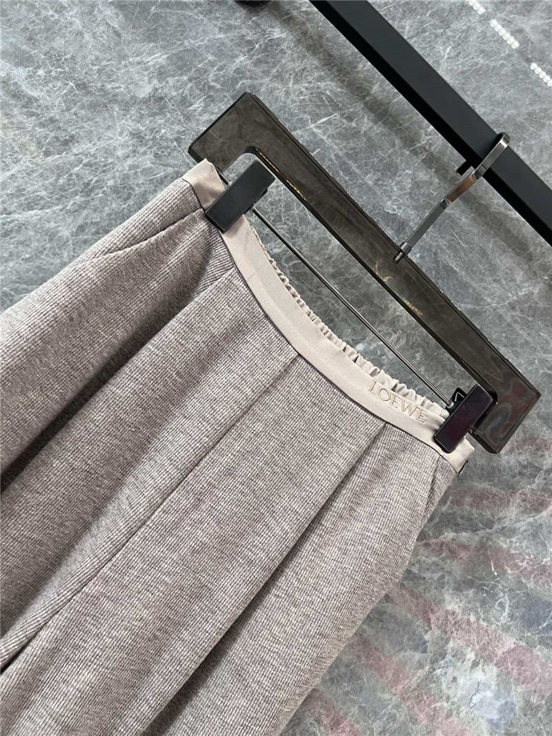 L0ew* hooded long sleeve + straight pants suit replica clothes