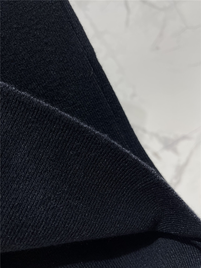 Ch**el flying sleeve knitted short sleeve replica clothes