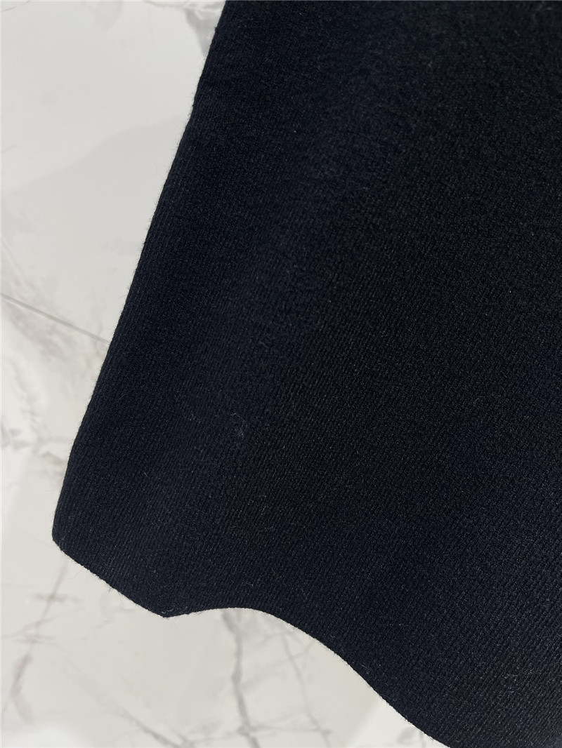 Ch**el flying sleeve knitted short sleeve replica clothes