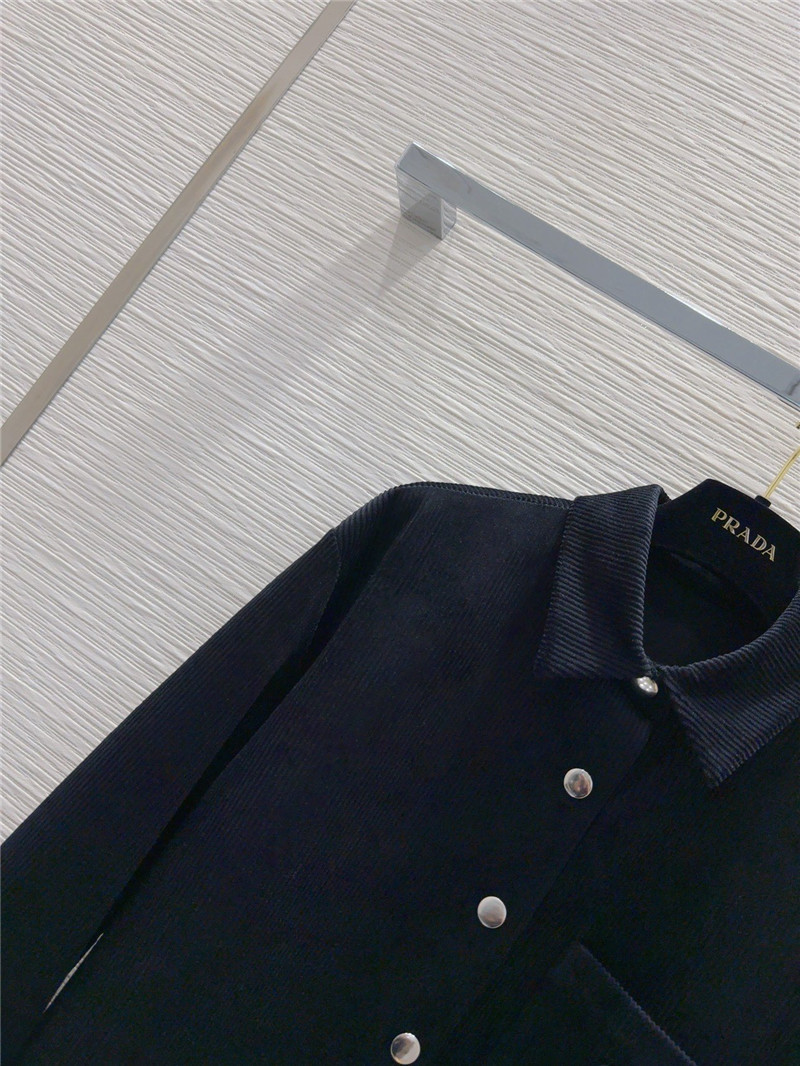 Pra*a flocked new shirt replica clothing sites