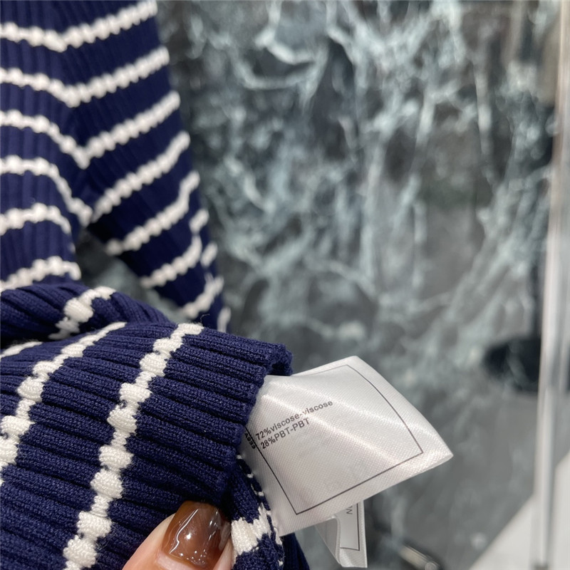 Ch**el round neck long sleeve top replica clothes