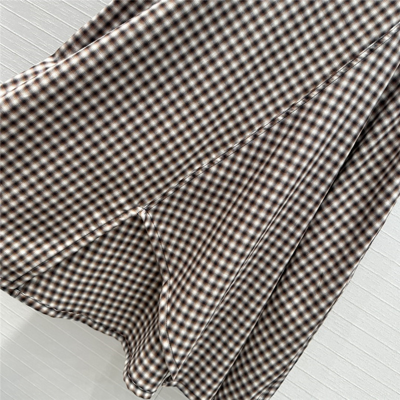 L0ew* age-reducing plaid midi skirt replica clothing