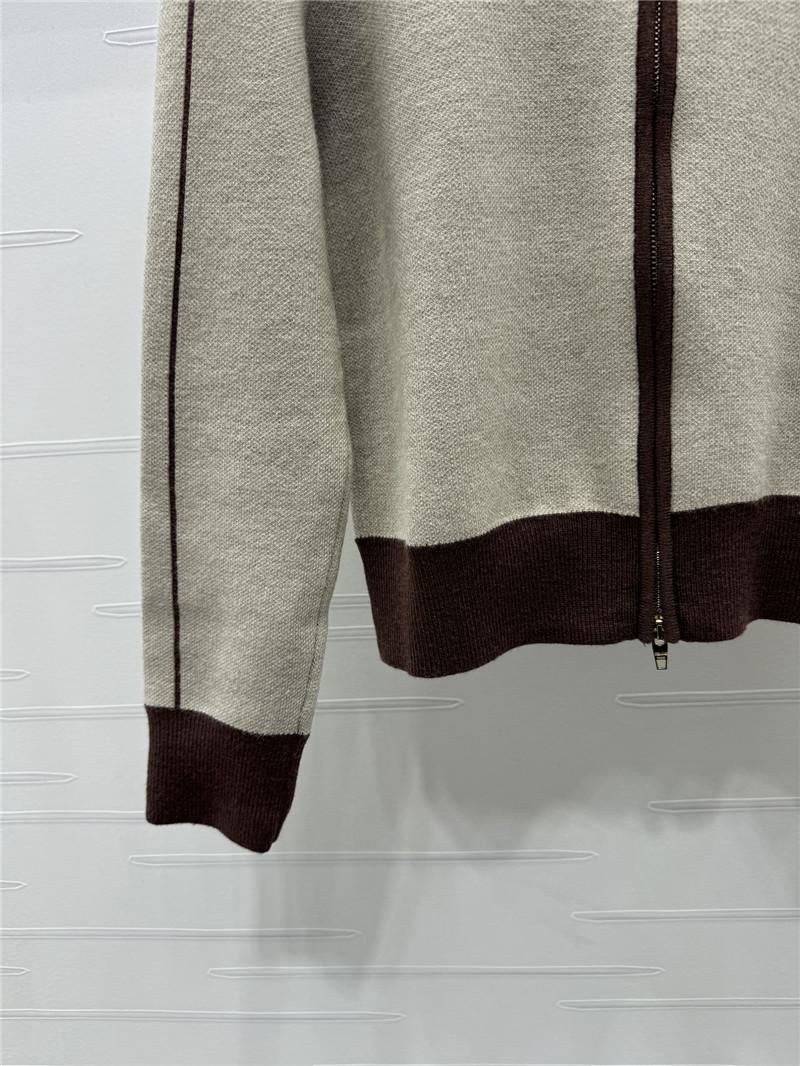 Ce1i*e triomphe striped track jacket white/brown