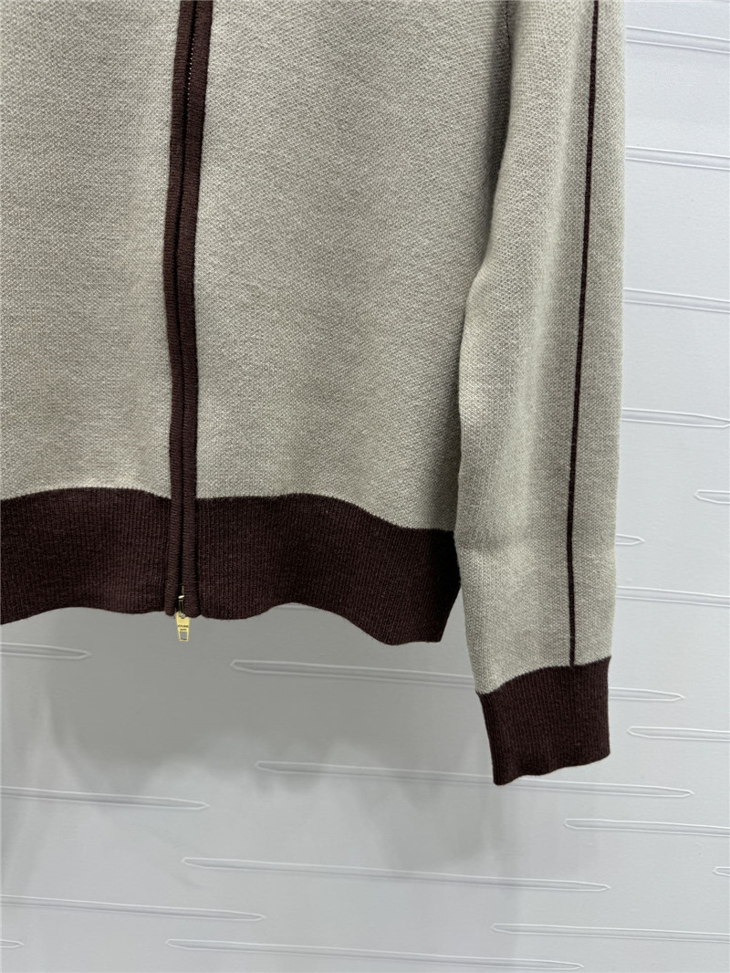 Ce1i*e triomphe striped track jacket white/brown