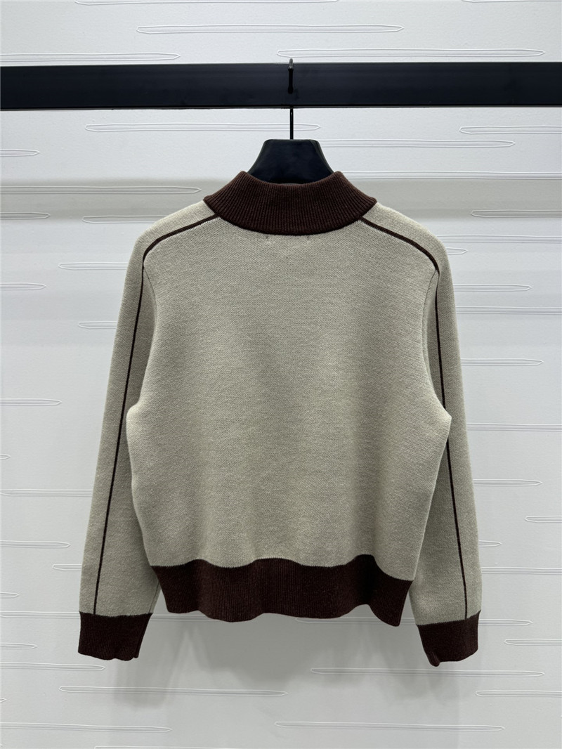 Ce1i*e triomphe striped track jacket white/brown