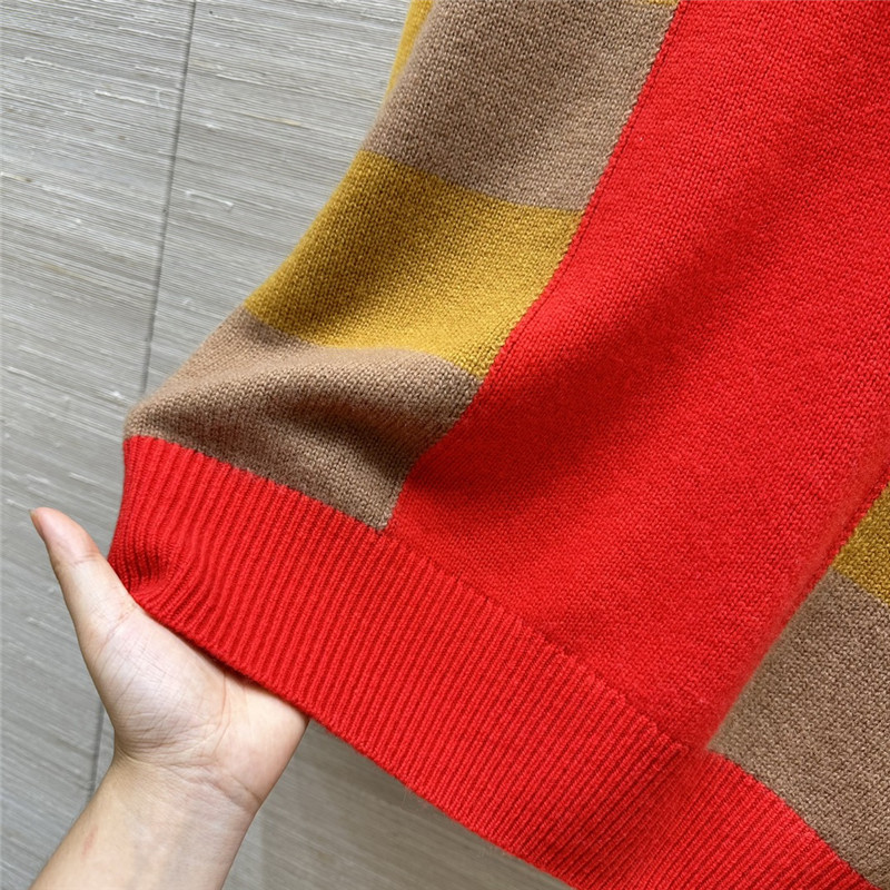 H**me5 lettres equestres long-sleeve sweater orange