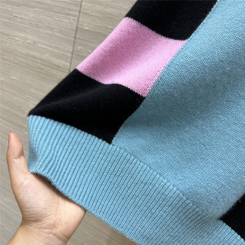 H**me5 lettres equestres long-sleeve sweater blue