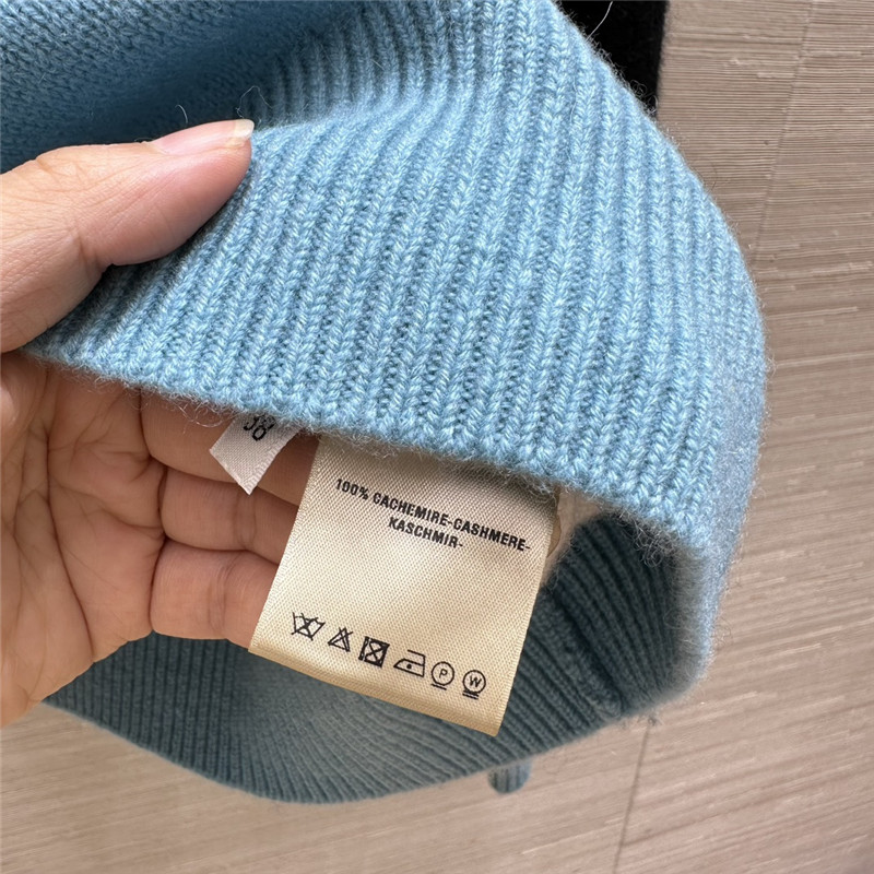 H**me5 lettres equestres long-sleeve sweater blue