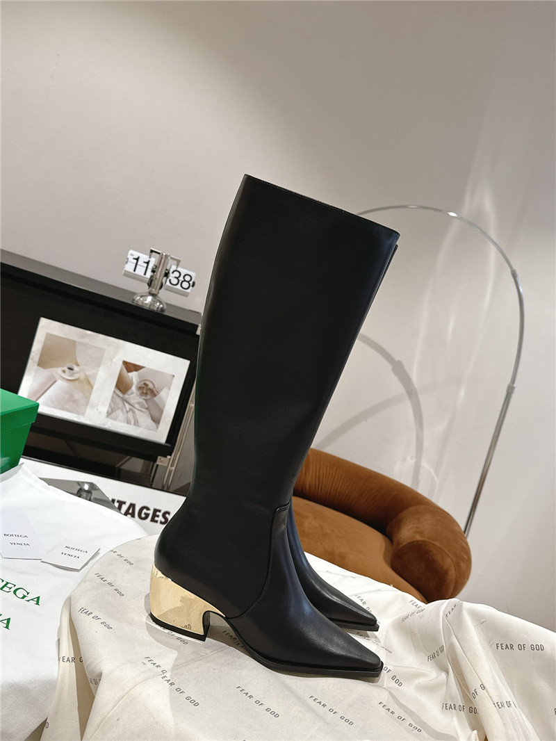 b0tt*ga Ven*ta tex leather knee-high boots
