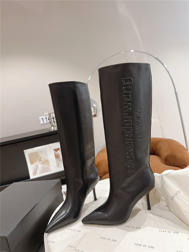 A1exa*der wang pointed toe knee-high boots