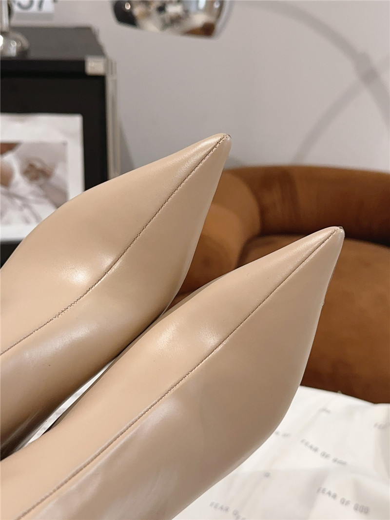 A1exa*der wang beige pointed toe stiletto heel ankle boots